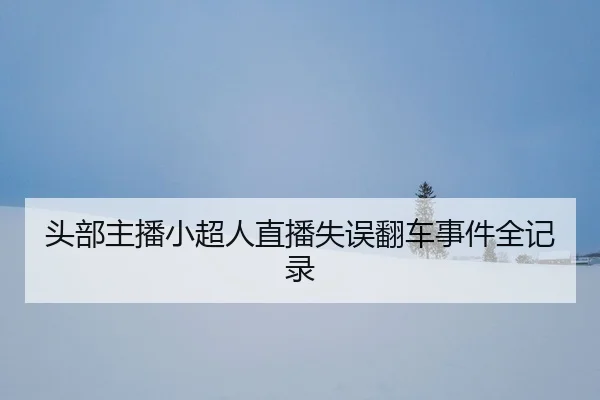 tou-bu-zhu-bo-xiao-chao-ren-zhi-bo-shi-wu-fan-che-shi-jian-quan-ji-lu-2-992.jpg
